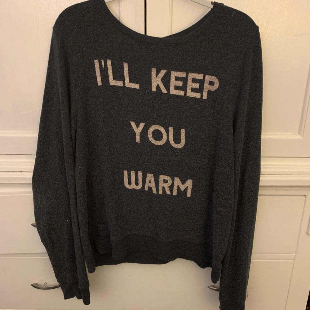 Wild fox baggy beach jumper